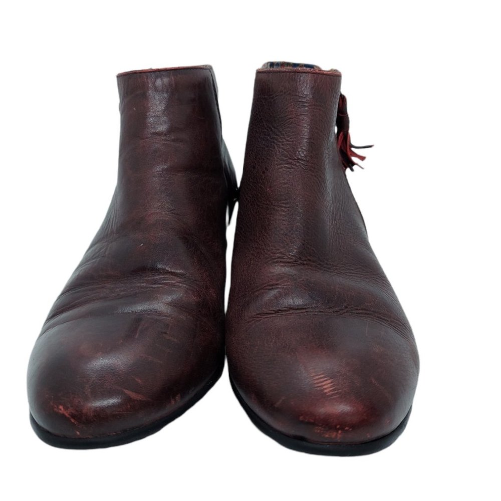 Sebago Ankle Boots Reddish/Brown Women's Size 7